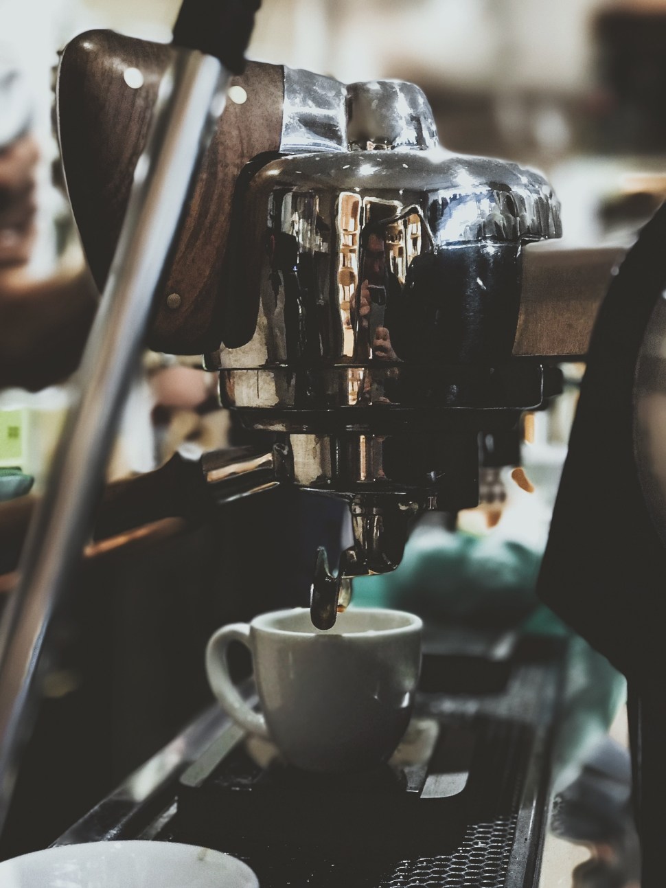 Espresso machine in Paris