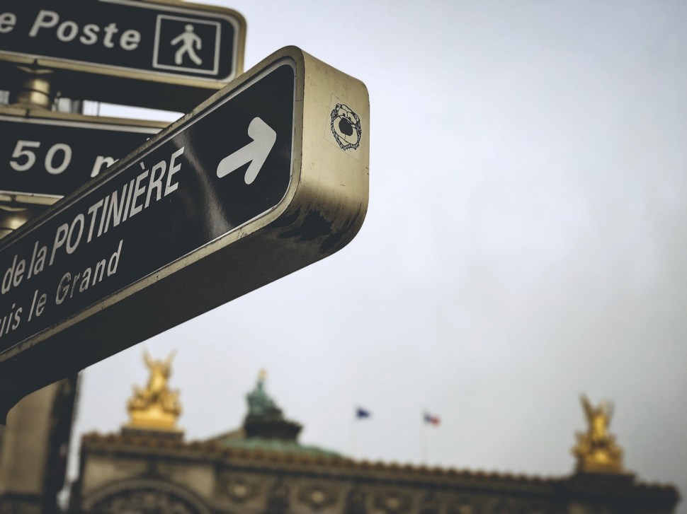 Detail at Place de l’Opéra, Paris France